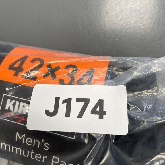 NEW Kirkland Men's 42x34 Commuter Pant Black 4-Way Stretch UPF 50 - Picture 8 of 8